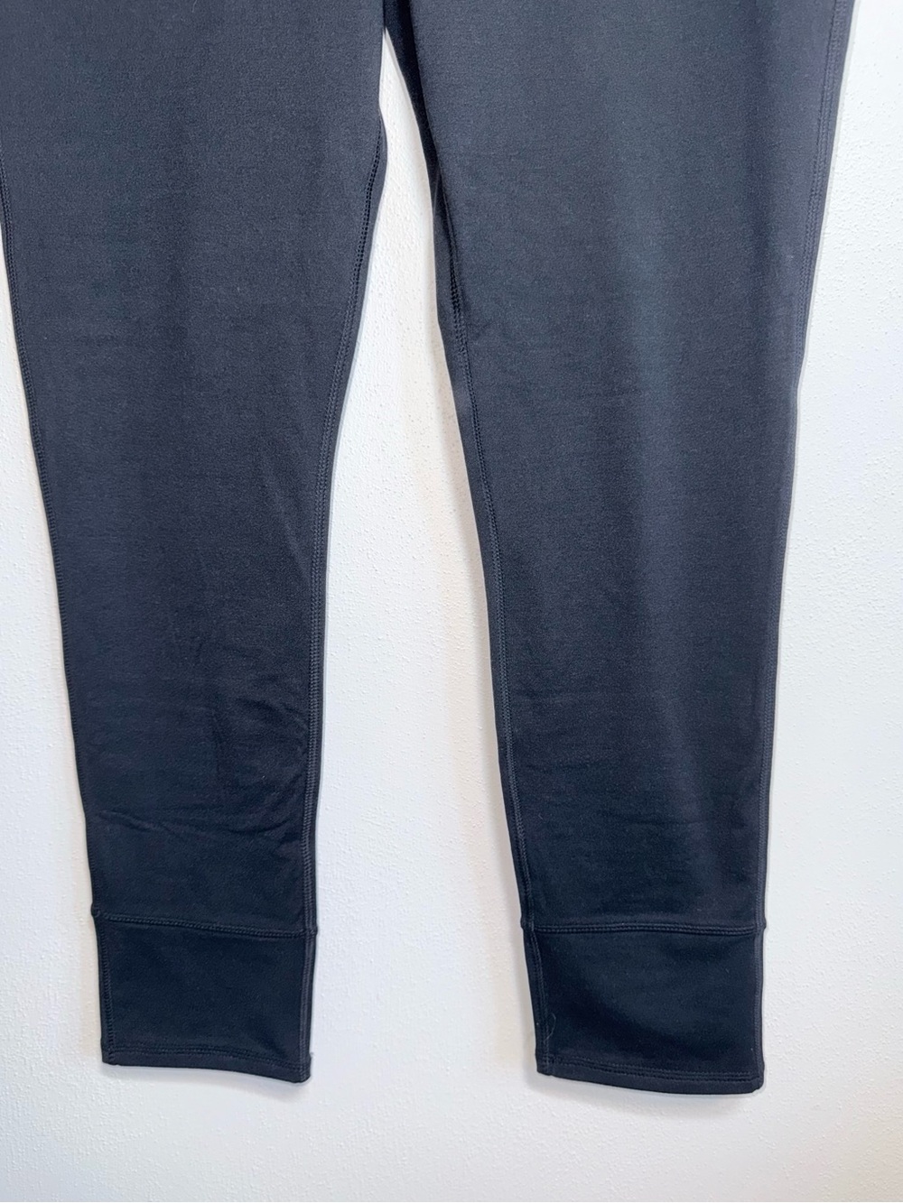Maurices Black Fleece Lined Leggings High Rise Pocket Drawstring Medium Women’s - Picture 4 of 11